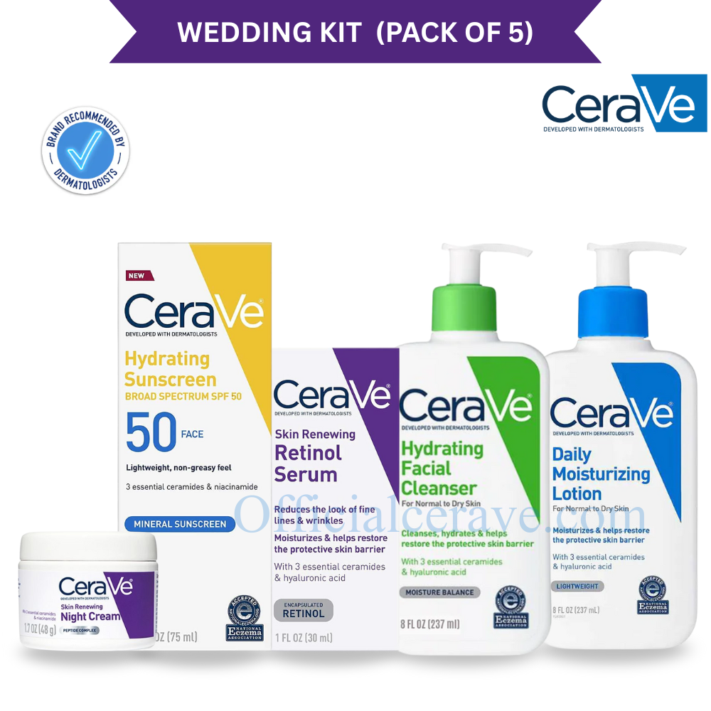 Cerave Wedding Kit (Pack of 5)